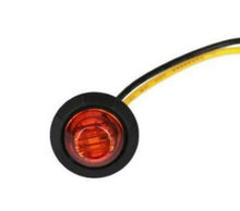 Load image into Gallery viewer, 12V Round LED Side Marker Lights Amber
